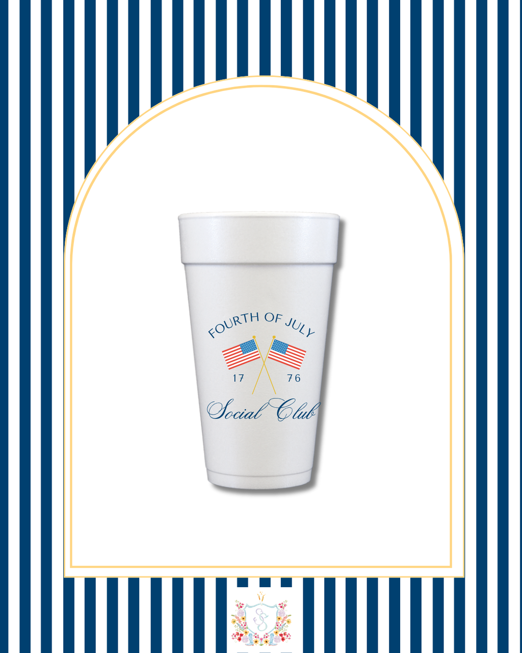 4th Social Club Cups (10 pack)