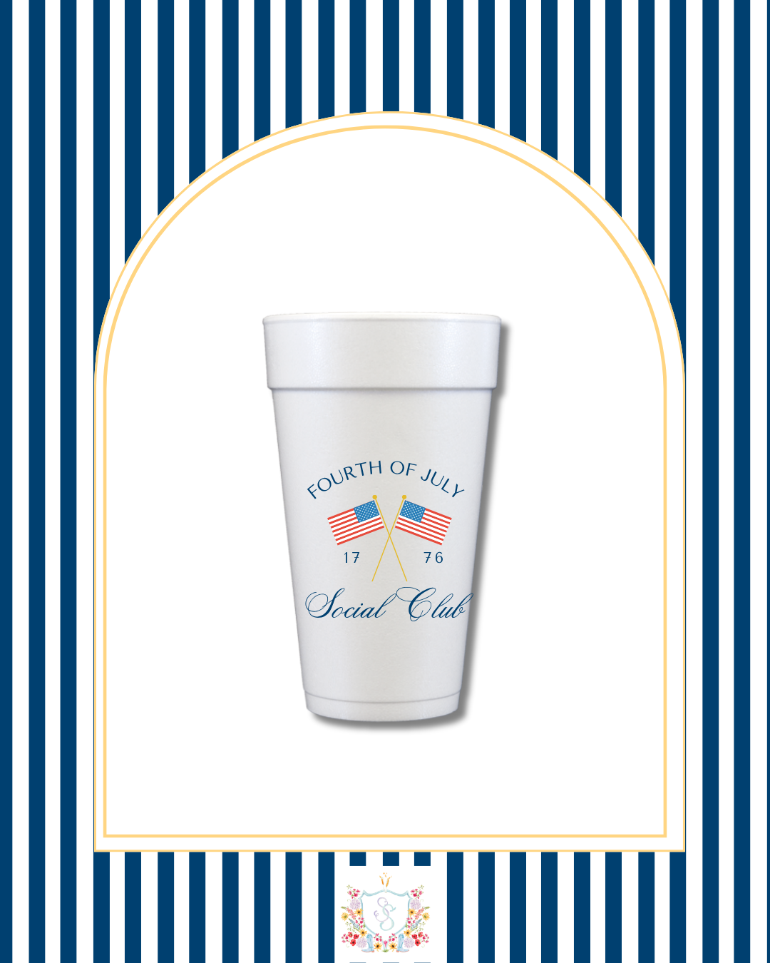 4th Social Club Cups (10 pack)