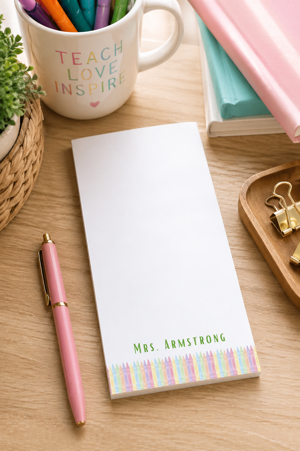 Personalized Teacher Notepads