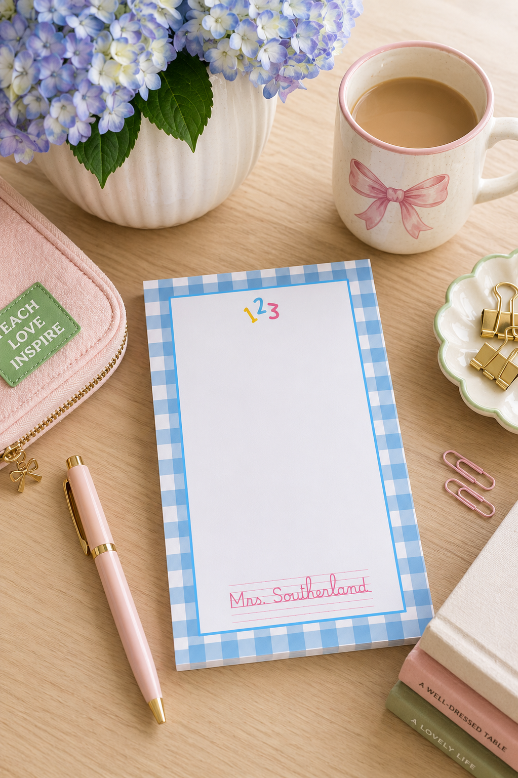 Personalized Teacher Notepads