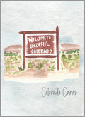 Colorado Cards - Watercolor Playing Cards
