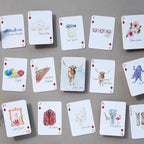 Cowtown Cards - Ft Worth, Tx watercolor playing cards