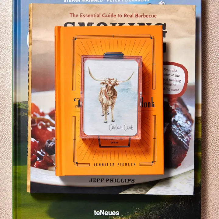 Cowtown Cards - Ft Worth, Tx watercolor playing cards