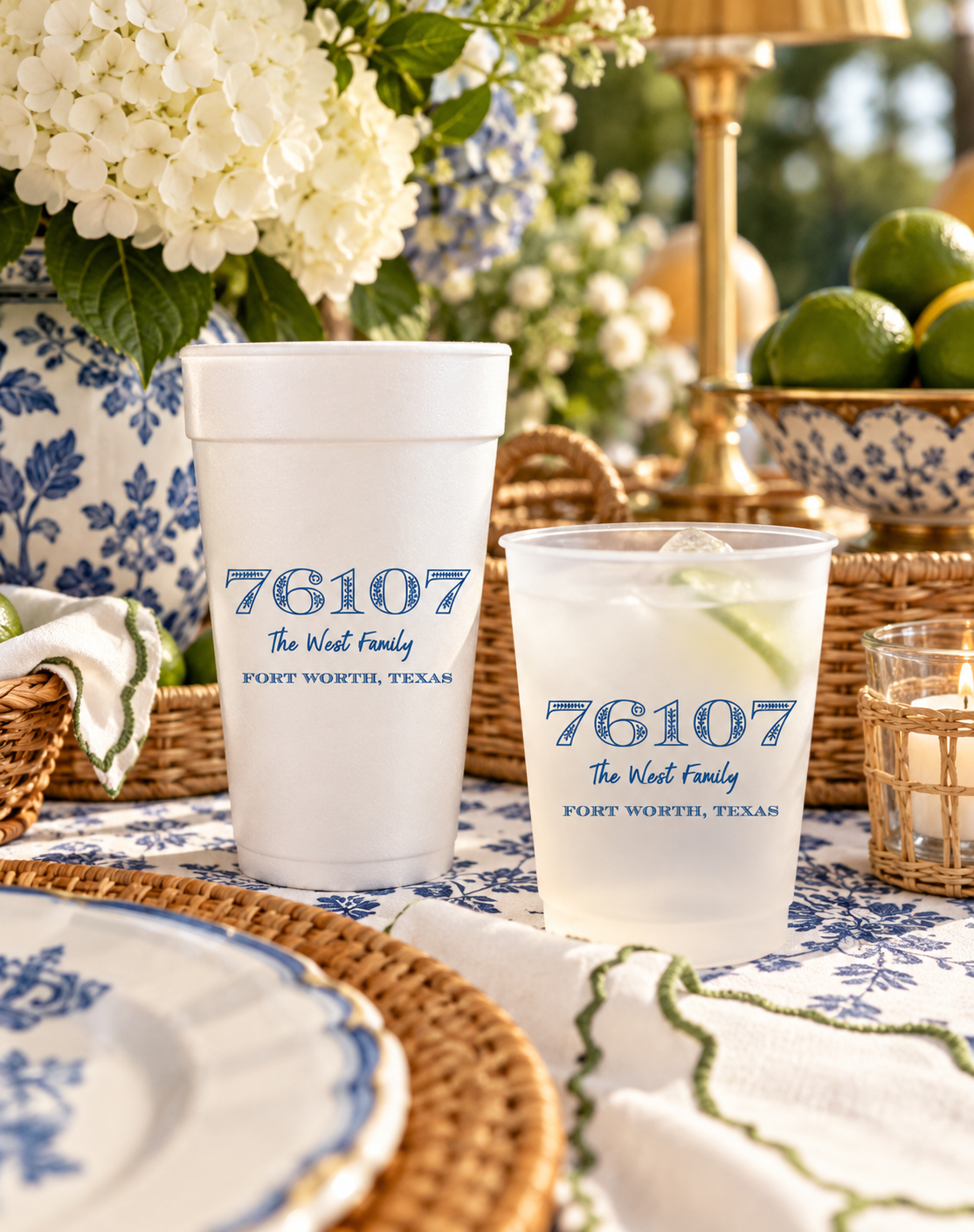 The Zip Code | Semi-Custom Cups
