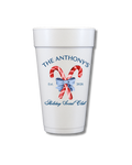 Candy Cane Christmas Cups | Semi-Custom Christmas Full Color