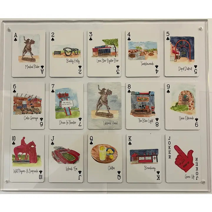 LBK Hand - Watercolor Playing Cards