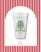 Nutcracker Christmas - Styro Cups 10 pack