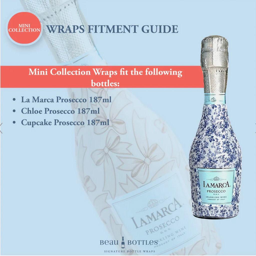 Lobster Party Mini Prosecco Wraps (set of 6)