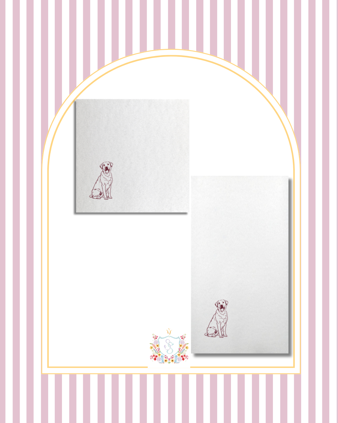 The Pet Portrait | Semi-Custom Napkins