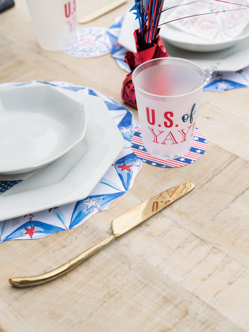 Happy 4th Coasters