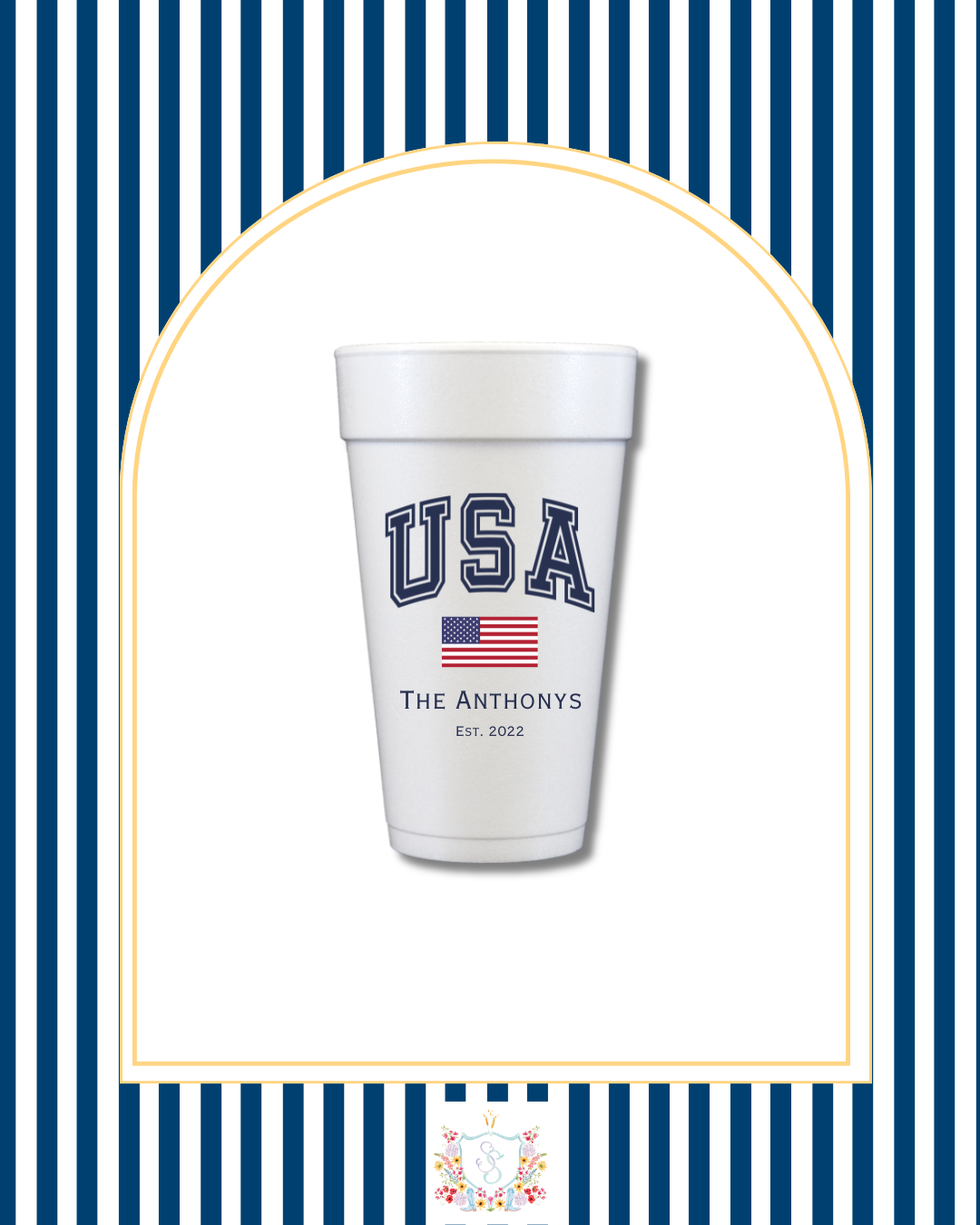 PreOrder: Semi-Custom USA cups