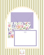 The Wildflower Correspondence Set | Personalized Stationery