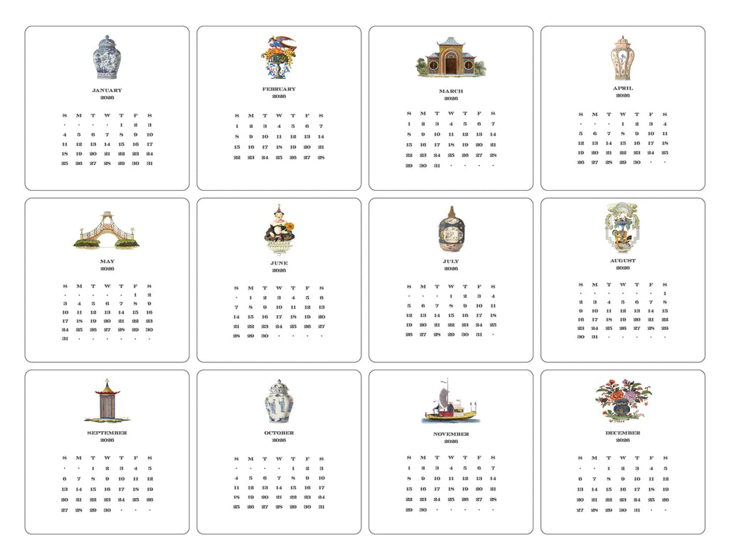 2026 Chinisoirie Calendar