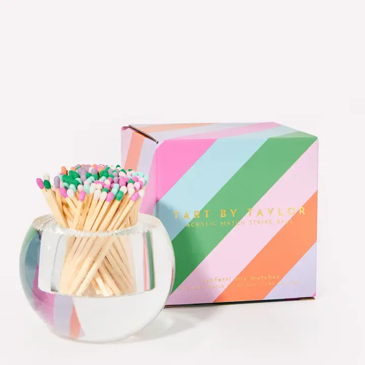 Confetti Matches - Round Striker