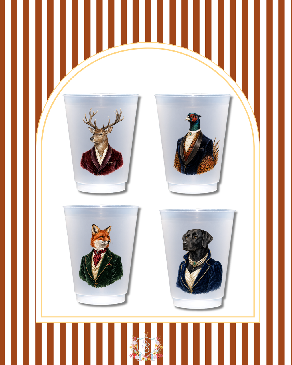 Fancy Friends- Frostflex ASSORTED 8Pack 16oz
