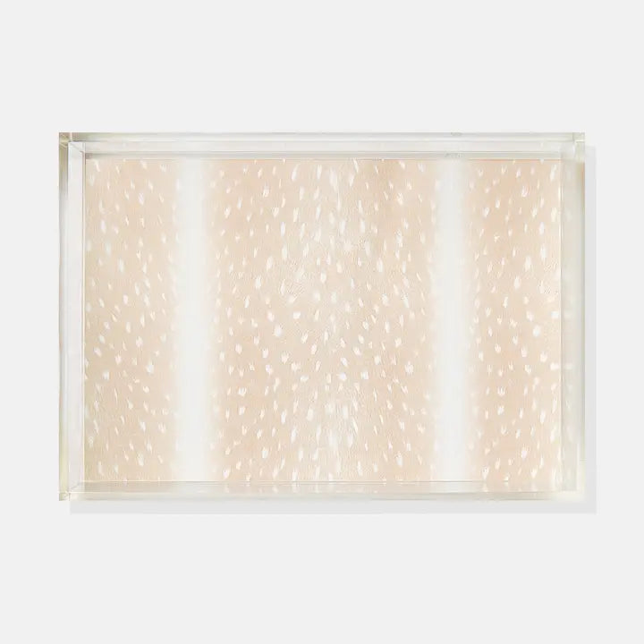Fawn Print SM Tray