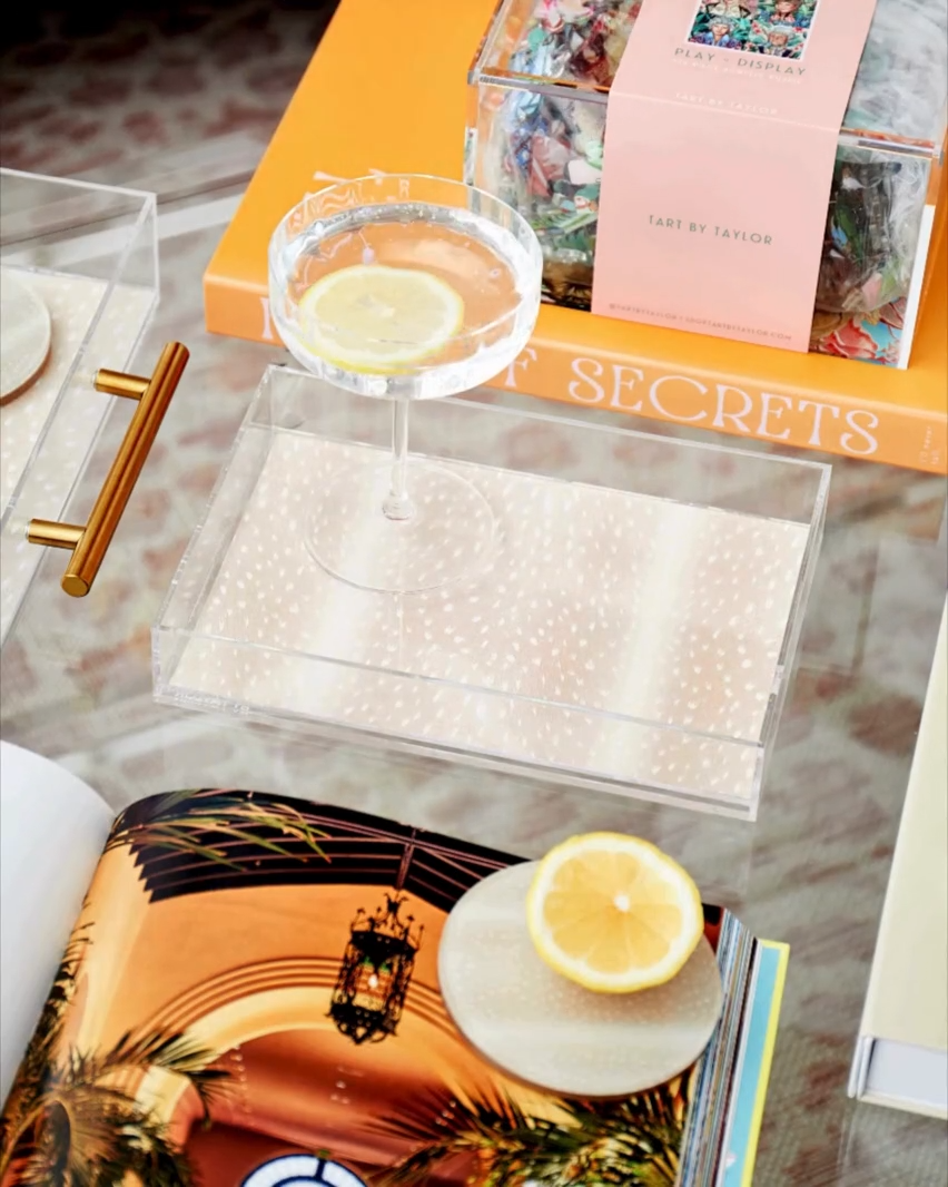 Fawn Print SM Tray