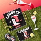 Lubbock - Lg Acrylic Tray - Gold handles