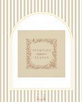 Sporting Season cocktail napkin set of 20