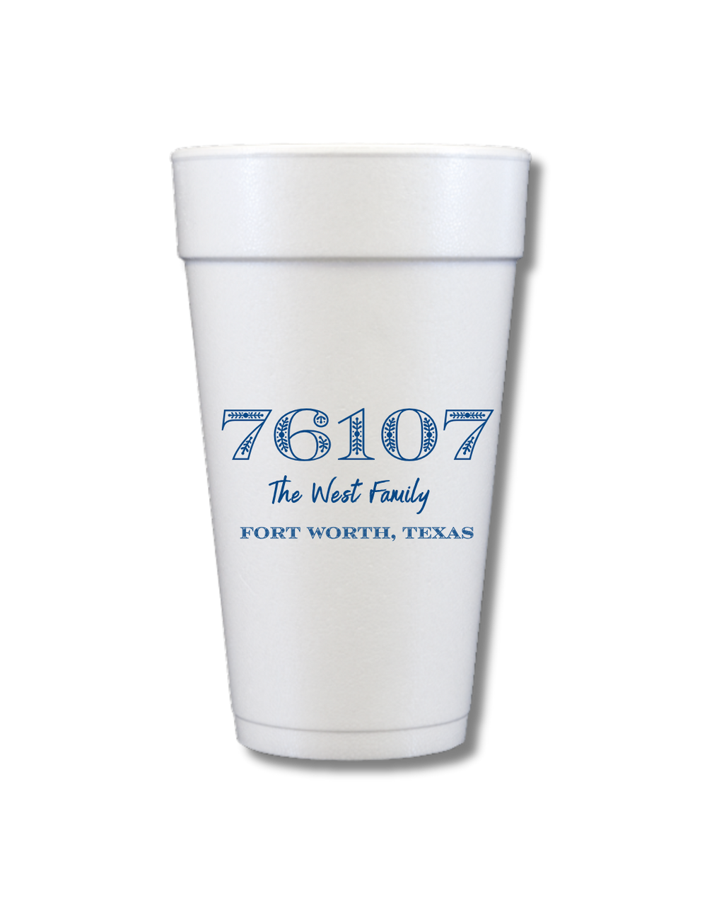 The Zip Code | Semi-Custom Cups
