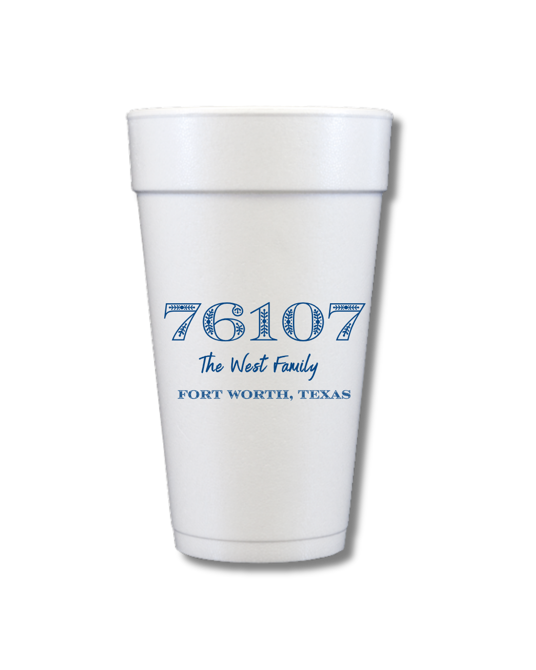 The Zip Code | Semi-Custom Cups